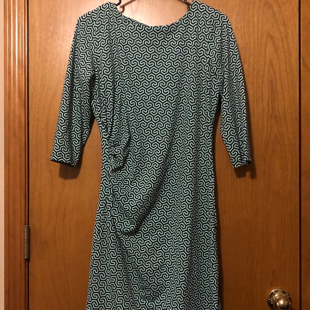 Fitted Teal Dress